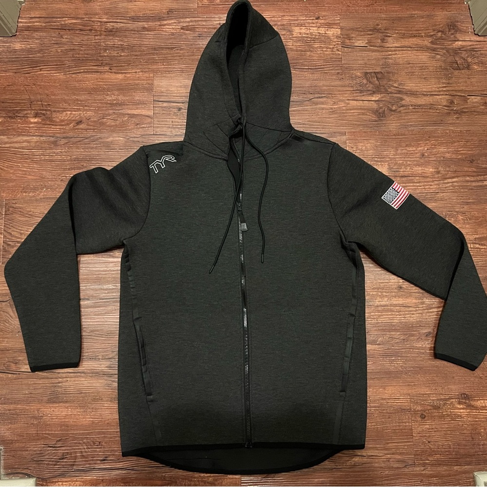 New without tags - TYR USA Elite Team Full Zip Hoodie Large